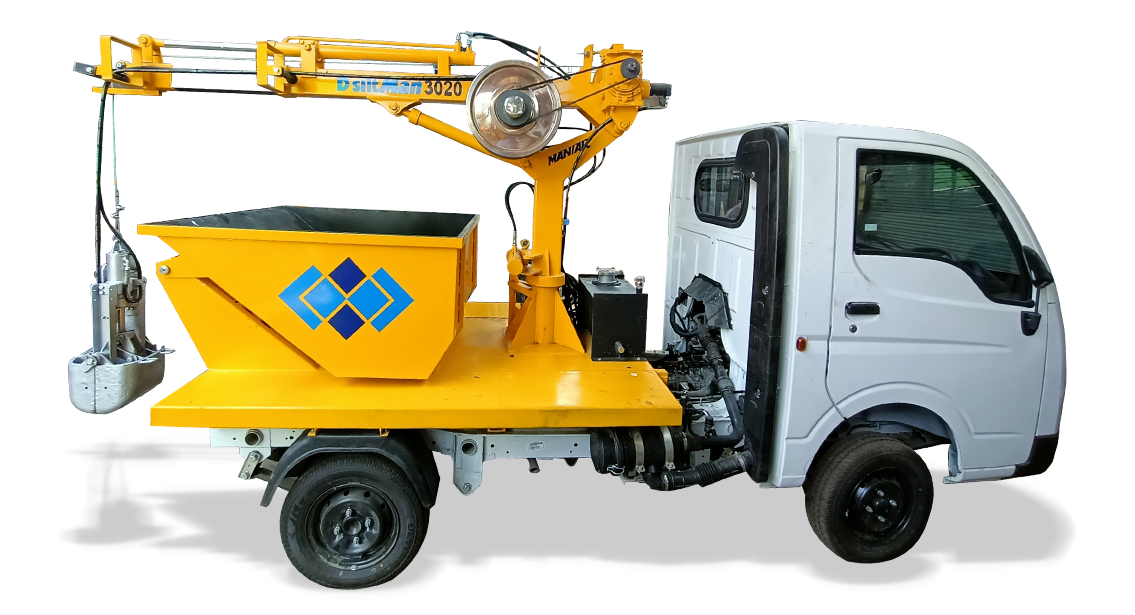 DSM-3020 Catch Basin Cleaner (4-Wheeler)